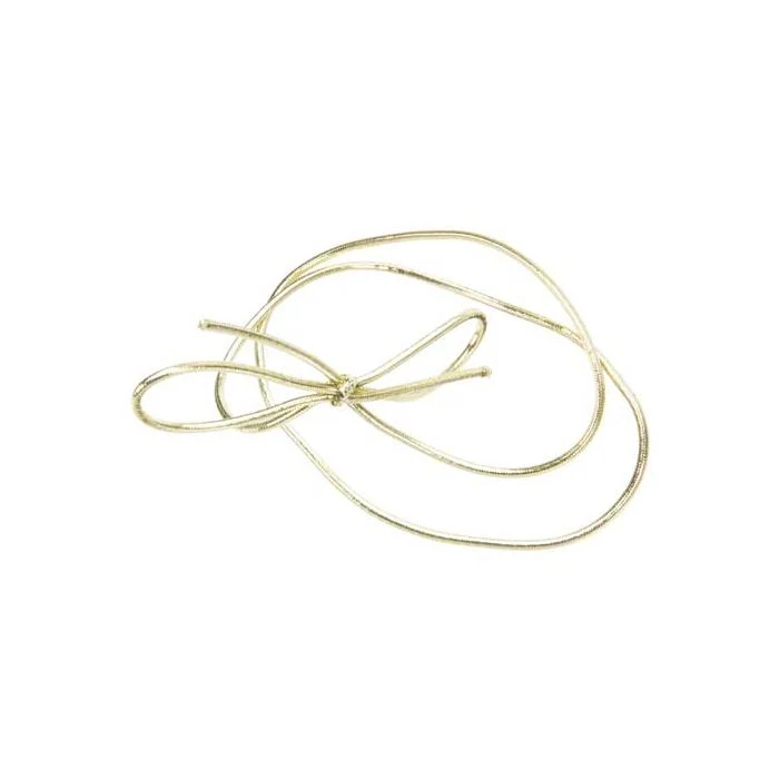 Dekogummi Metallisch Gold - 35.5cm (50 Stück) [14MG]