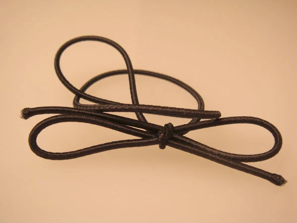Dekogummi Schwarz - 25.5cm (50 Stück) [10SB]