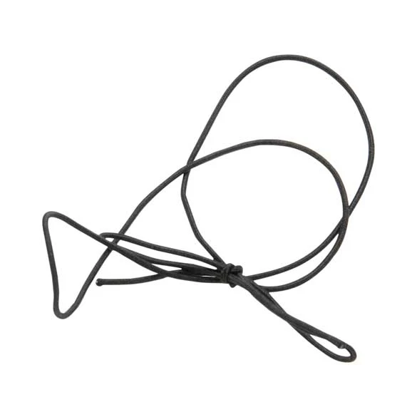 Dekogummi Schwarz - 25.5cm (50 Stück) [10SB]