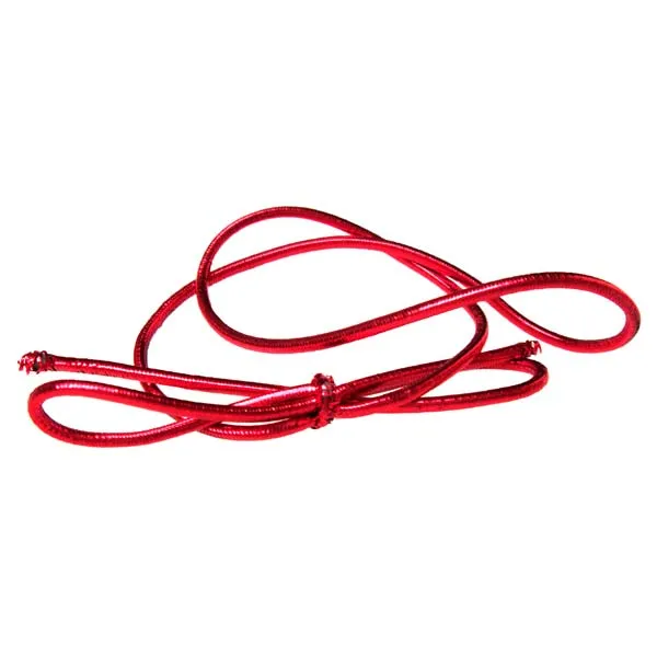 Dekogummi Metallisch Rot - 25.5cm (50 Stück) [10MR]