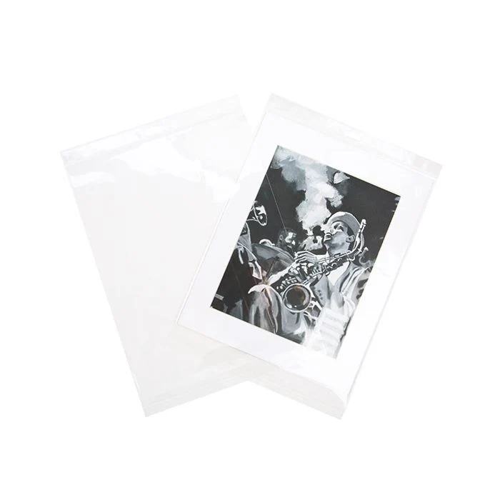 Headerbeutel Transparent 29.1x36.2cm Wiederverschließbar (100 Stück) [HB11]