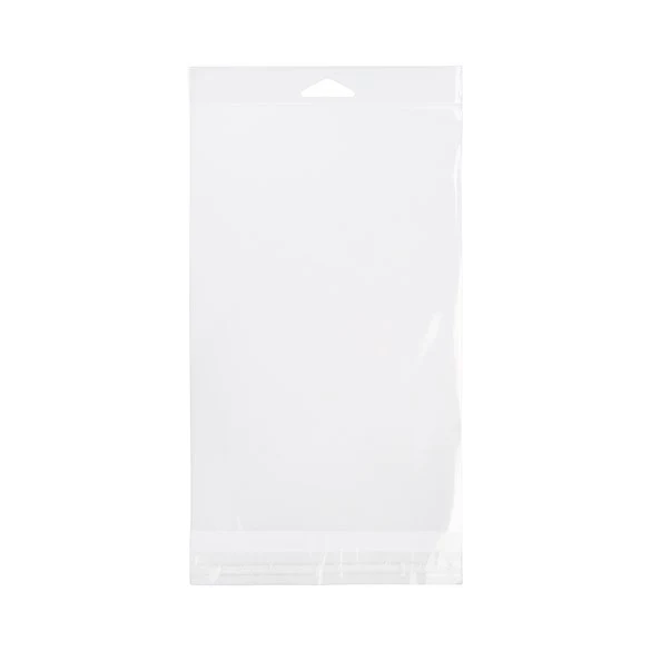 Headerbeutel Transparent 15.1x23.5cm Wiederverschließbar (100 Stück) [HB95]