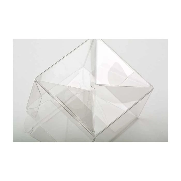 Klarsichtschachteln 8.9x8.3x6cm mit Automatikboden (25 Stück) [PLB115]