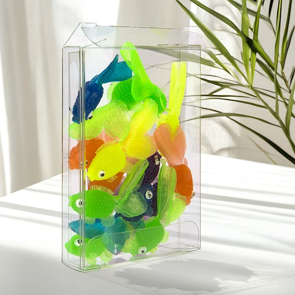 Klarsichtschachteln 7x1.6x9.5cm Transparent (25 Stück) [FB92]