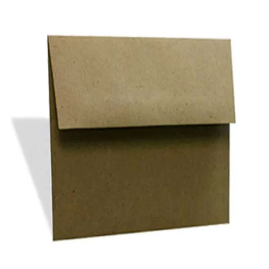 Umschläge Braun 12.7x12.7cm (50 Stück) [EB80]