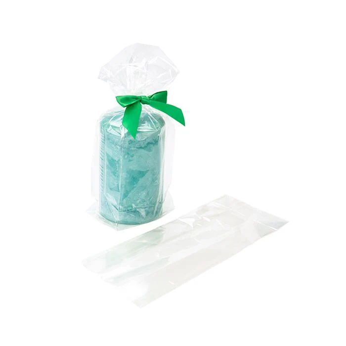 Blockbodenbeutel 12.5x7x30cm Transparent (100 Stück) [FG1]