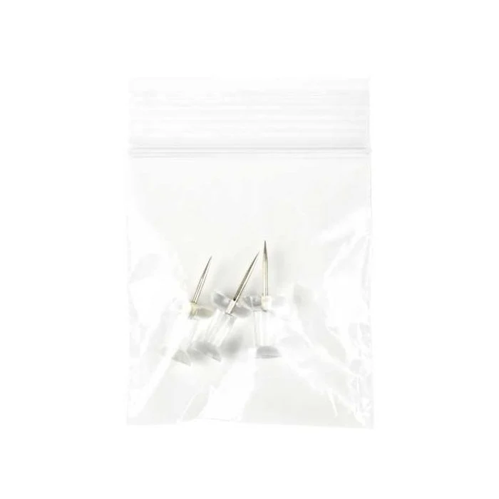 Druckverschlussbeutel Transparent 5x5cm PE 50 Mikron (100 Stück) [2PE22]