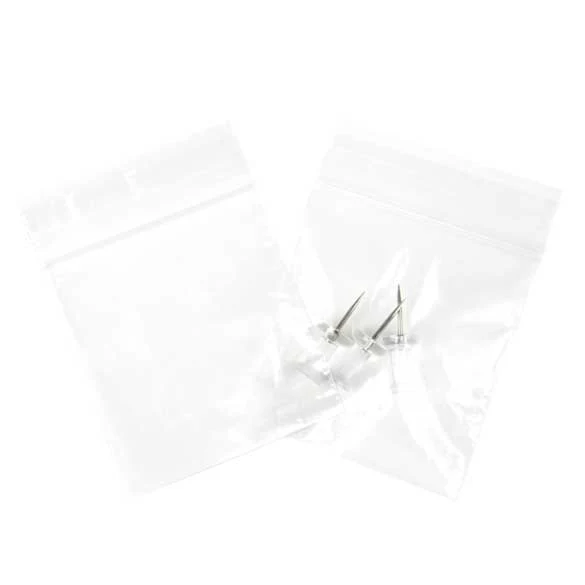 Druckverschlussbeutel Transparent 5x5cm PE 50 Mikron (100 Stück) [2PE22]