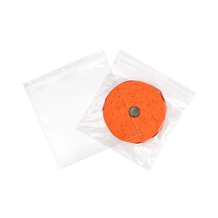 Druckverschlussbeutel mit Euroloch 23x23cm Transparent PP 50 Mikron (100 Stück) [ZR99]