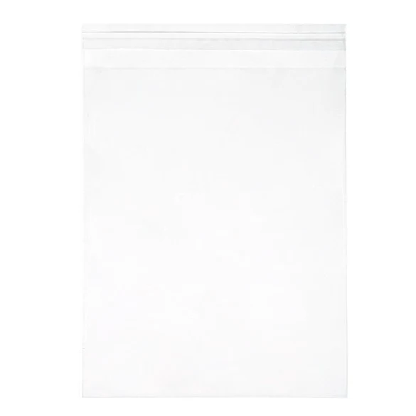 Klappenbeutel 21x25.7cm Hochtransparent (100 Stück) [B108S]