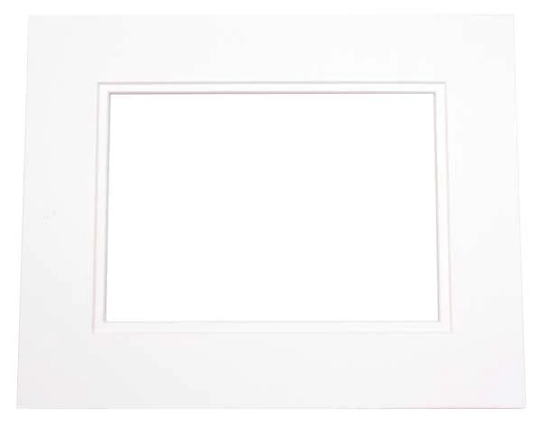 Fertig-Passepartouts 39.7 x 49.9cm Fenster - Weiß doppelte Dicke - 50.8 x 61cm Außenrahmen (10 Stück) [MD20153]