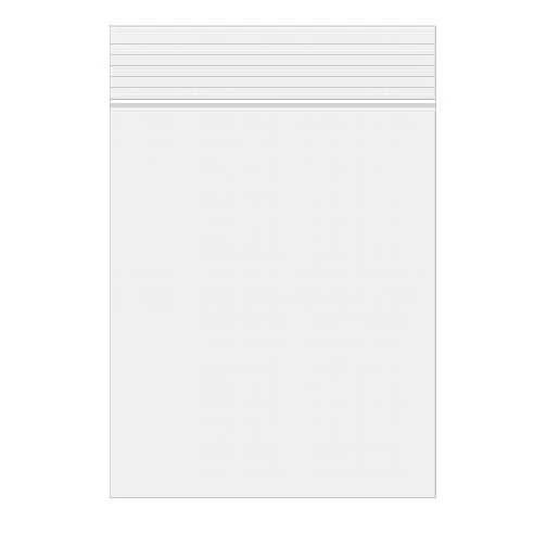 Druckverschlussbeutel 15x23cm Transparent PP 50 Mikron (100 Stück) [ZC69]