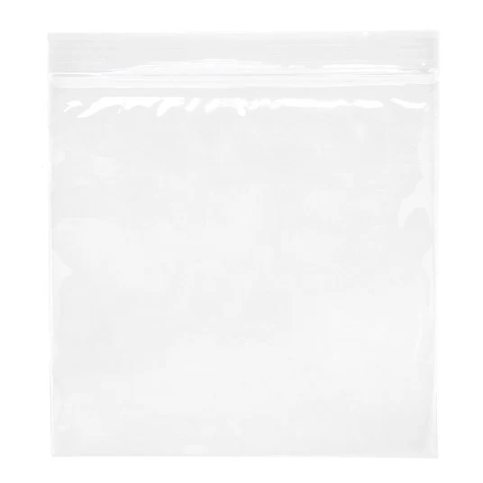 Druckverschlussbeutel mit Luftloch 15x15cm Kristallklar PP 50 Mikron (100 Stück) [ZC66V]
