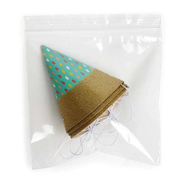 Druckverschlussbeutel 15x15cm Kristallklar PP 50 Mikron (100 Stück) [ZC66]