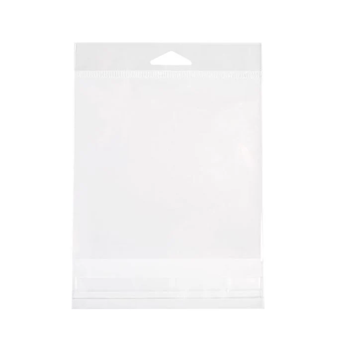 Headerbeutel Transparent 13.2x12.9cm Wiederverschließbar (100 Stück) [HB5X5SM]