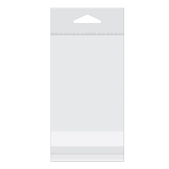 Headerbeutel 7,6x10,2cm laminiert und wiederverschließbar (500 Stück) [J5LAM]
