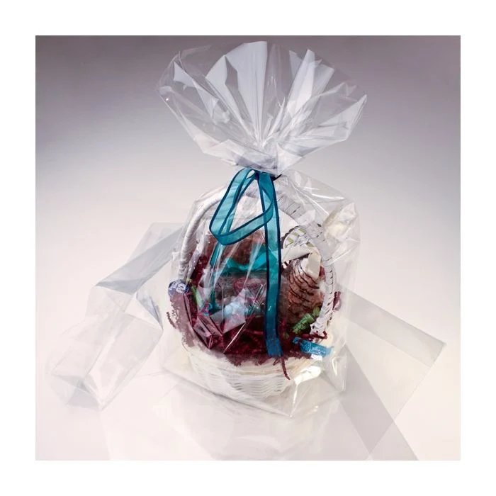 Plastikbeutel mit Bodenfalten 25/2x5x35cm (100 Stück) [BG4]