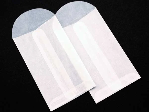 Umschläge aus Pergamentpapier 6.5x11cm (100 Stück) [G3]