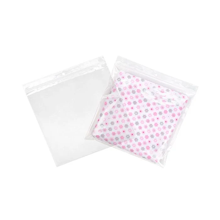 Druckverschlussbeutel mit Euroloch 21.5x21.5cm Transparent PP 50 Mikron (100 Stück) [ZR8H]