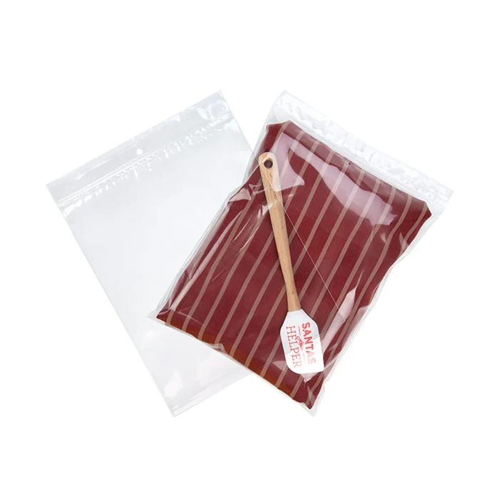 Druckverschlussbeutel mit Euroloch 20x25cm Transparent PP 50 Mikron (100 Stück) [ZR810V]