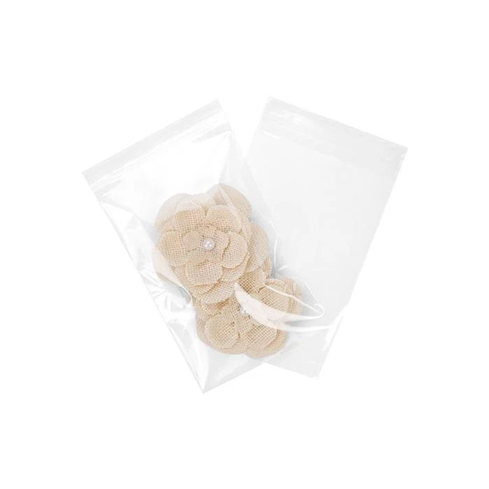Druckverschlussbeutel 12.5x20.5cm Transparent PP 50 Mikron (100 Stück) [ZC58]