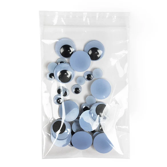 Druckverschlussbeutel 10x15cm Transparent PP 50 Mikron (100 Stück) [ZC46]