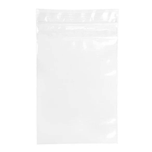 Druckverschlussbeutel 10x15cm Transparent PP 50 Mikron (100 Stück) [ZC46]