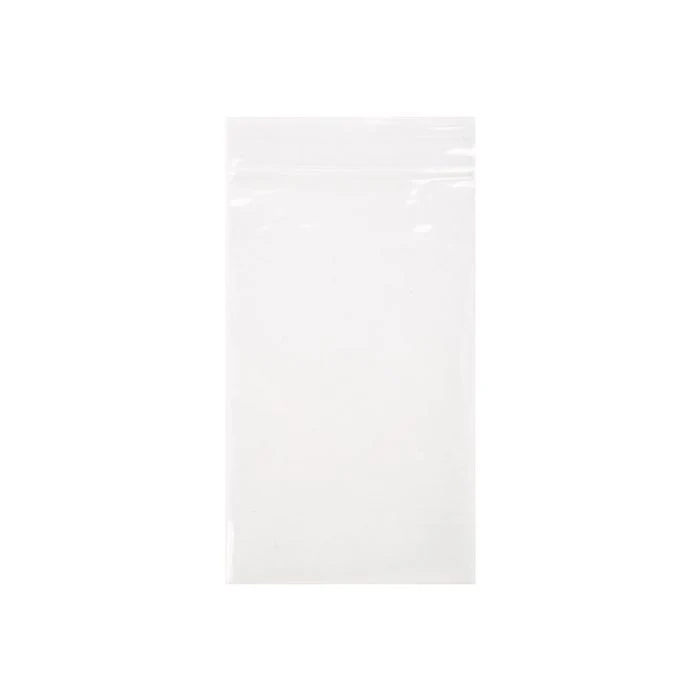 Druckverschlussbeutel 7.5x12.5cm Transparent PP 50 Mikron (100 Stück) [ZC35]