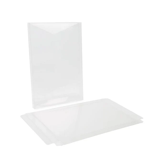 Klarsichtschachteln 14.3x1.6x20.8cm Transparent (25 Stück) [FB7]