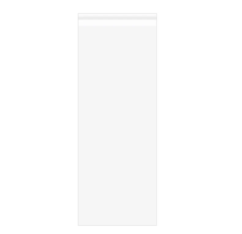 Klappenbeutel 44.3x112.4cm Hochtransparent (100 Stück) [B17]