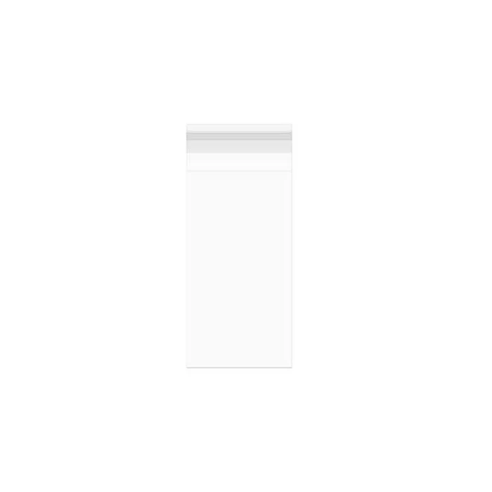 Klappenbeutel 41.7x102.3cm Hochtransparent (100 Stück) [B1640]