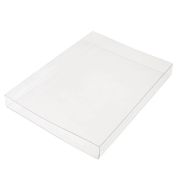 Aufschiebedeckel Transparent 12.5x1.7x17.1cm (25 Stück) [SC2]