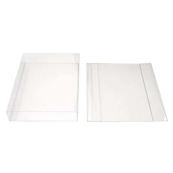 Aufschiebedeckel Transparent 12.5x2.7x17.1cm (25 Stück) [SC16]