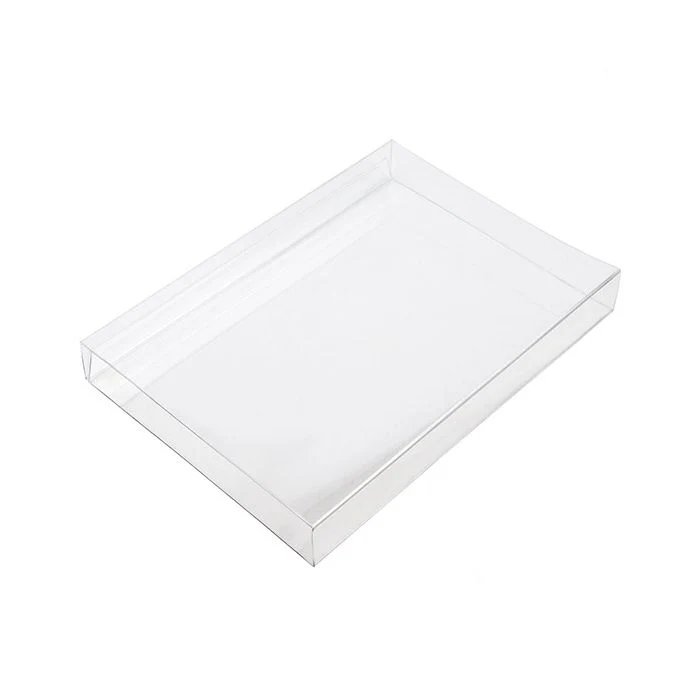 Aufschiebedeckel Transparent 9.7x1.7x13.7cm (25 Stück) [SC10]