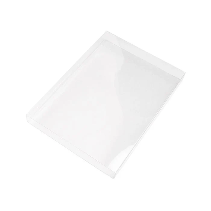 Aufschiebedeckel Transparent 13.8x1.7x19.1cm (25 Stück) [SC1]