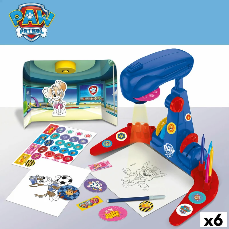 Drawing Set The Paw Patrol (6 Units)