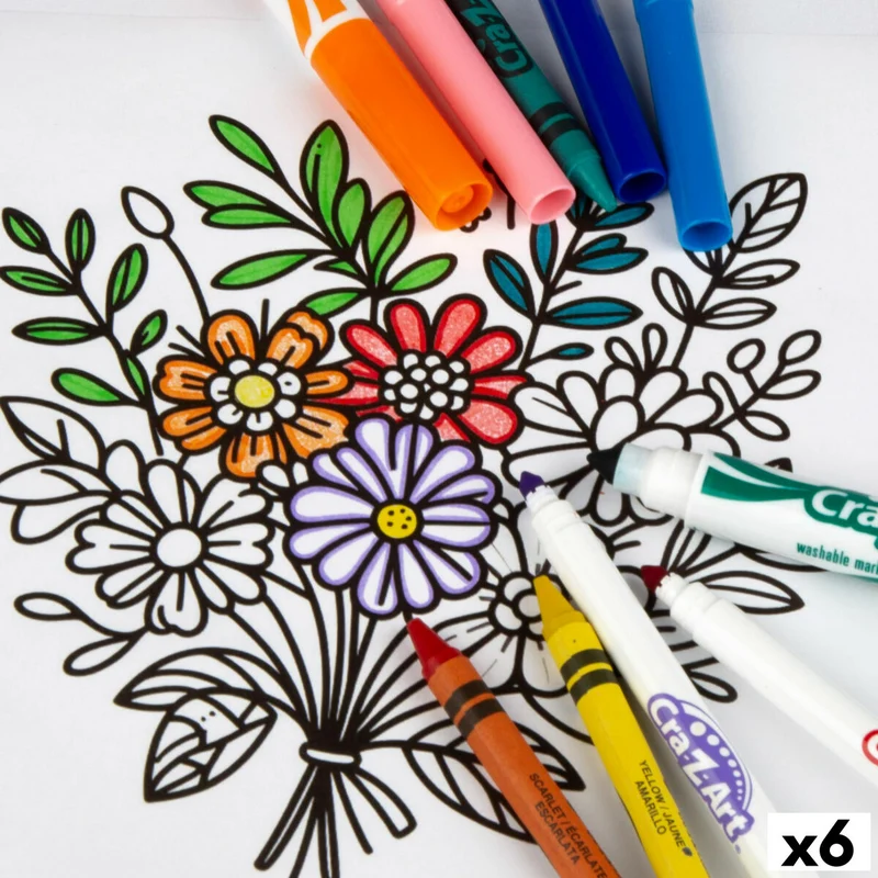 Drawing Set Cra-Z-Art (6 Units)