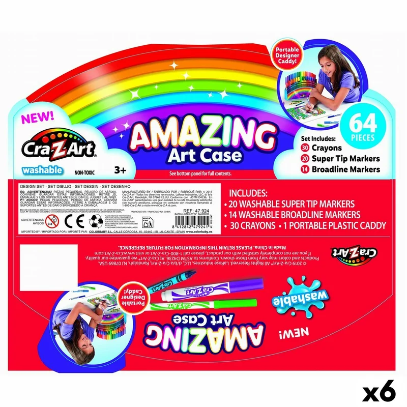 Drawing Set Cra-Z-Art (6 Units)