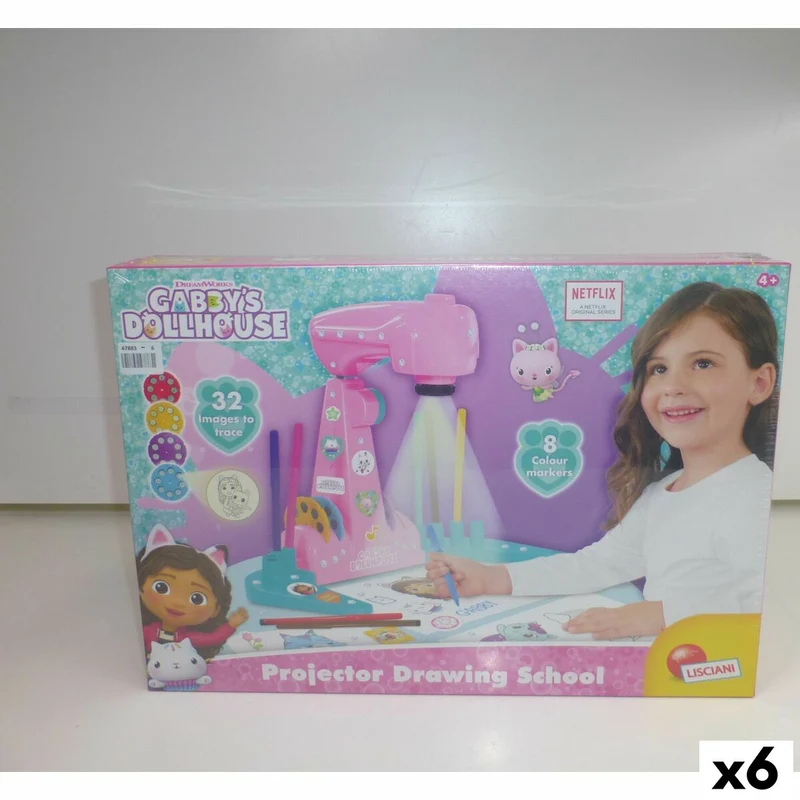 Drawing Set Gabby's Dollhouse (6 Units)