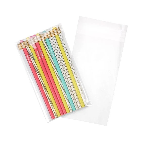 Klappenbeutel 11x19.1cm Hochtransparent (100 Stück) [B47H]