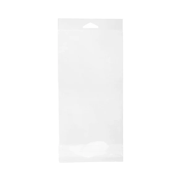 Headerbeutel Transparent 12.1x21cm Wiederverschließbar (100 Stück) [HB4X8]