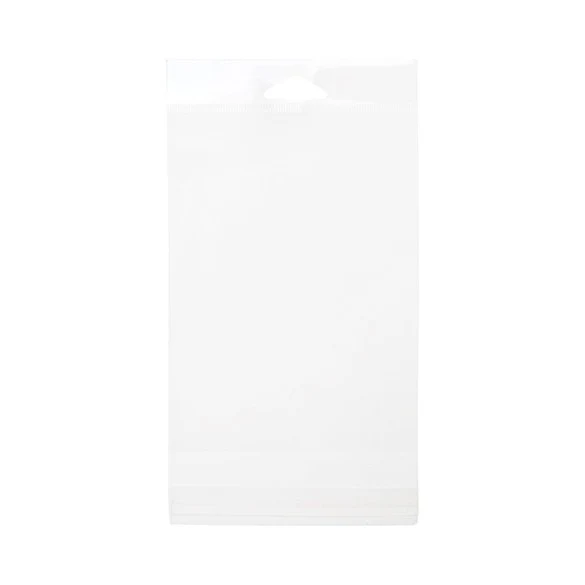 Headerbeutel Transparent 11.7x16.2cm Wiederverschließbar (100 Stück) [HB4X6XL]