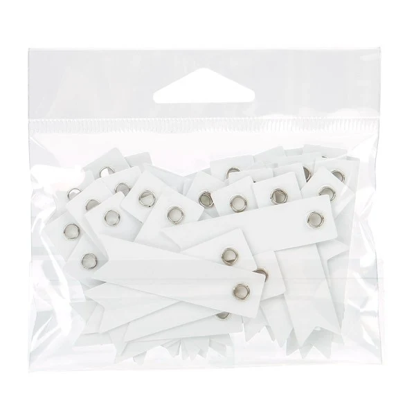 Headerbeutel Transparent 10.2x7.6cm Wiederverschließbar (100 Stück) [HB4X3]