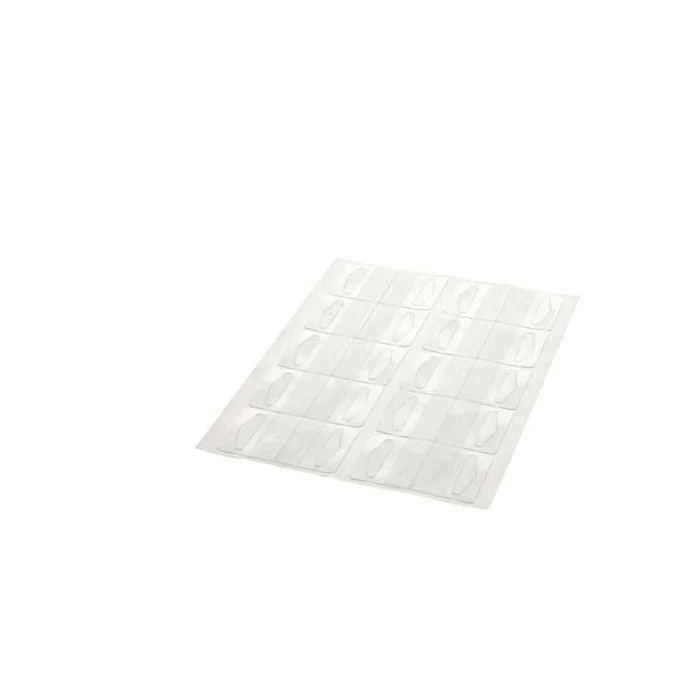 Aufhängehaken klebend - mit Deltaloch (1 Blatt) [HT1]