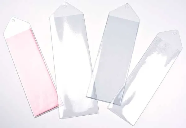 Lesezeichen Hüllen 6,5x18cm (100 Stück) [HBM1]