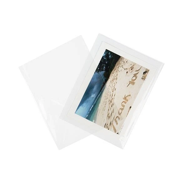 Flachbeutel 15.2x20cm OPP Transparent (100 Stück) [B6X7NF]