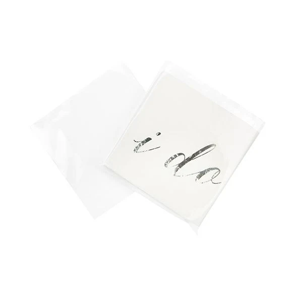 Flachbeutel 13.8x13.5cm OPP Transparent (100 Stück) [B5X5NF]