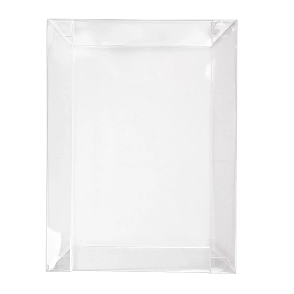 Deckel Transparent & Faltbar 11.6x1.6x15.4cm (25 Stück) [BT3]