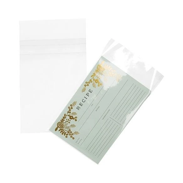 Klappenbeutel 11x16cm Hochtransparent (100 Stück) [B6X4PC]