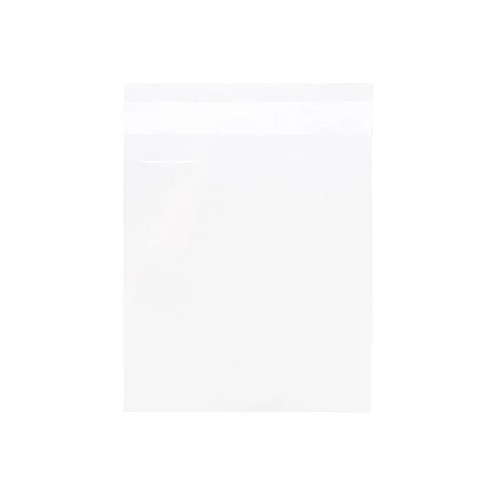 Klappenbeutel 11.9x11.7cm Hochtransparent (100 Stück) [B44M]